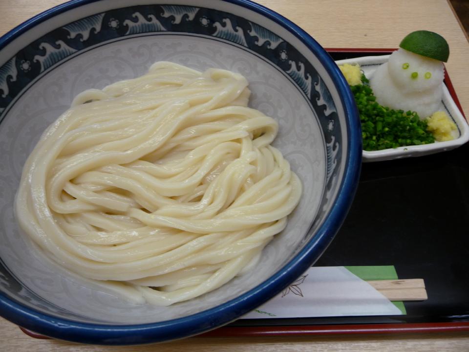 釜たけうどん>