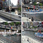 道頓堀・平野　難波八阪神社と杭全神社　夏祭り