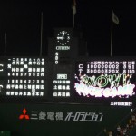 聖地　阪神甲子園球場　阪神タイガース2010（09/25 広島戦）