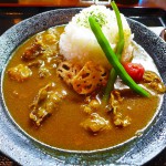 東三国　カレー　和風カレー HIGEBOZZ