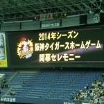 準聖地　京セラドーム　阪神タイガース2014（04/01　中日　ホーム開幕戦）