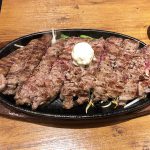 天満　ステーキ　1ポンドのステーキハンバーグタケル 天満店