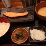 2019 ９月 虎キチ 旅行記 in 東日本（12）東京・浜松町 朝食　炭火焼干物定食 しんぱち食堂 大門店