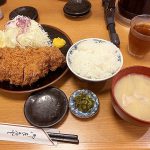 虎キチ 2022【AUG-2】旅行記　東京（2）とんかつ 檍 大門店